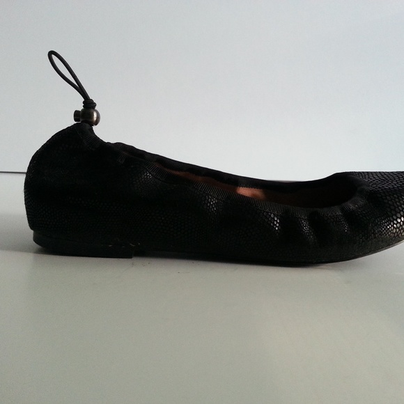 Vince Camuto | Jamilla black leather Flat size 8 - Picture 6 of 6